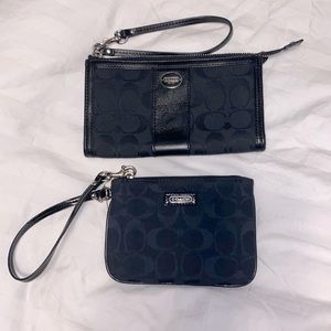 Authentic coach wallets